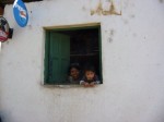Children in Window