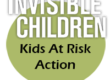 Logo for Invisible Children, focusing on kids at risk.